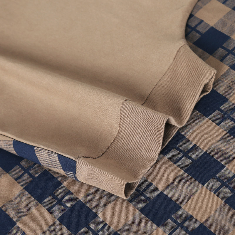 朵婷夏季纯棉短袖七分裤长款睡衣 朵婷睡衣/家居服套装