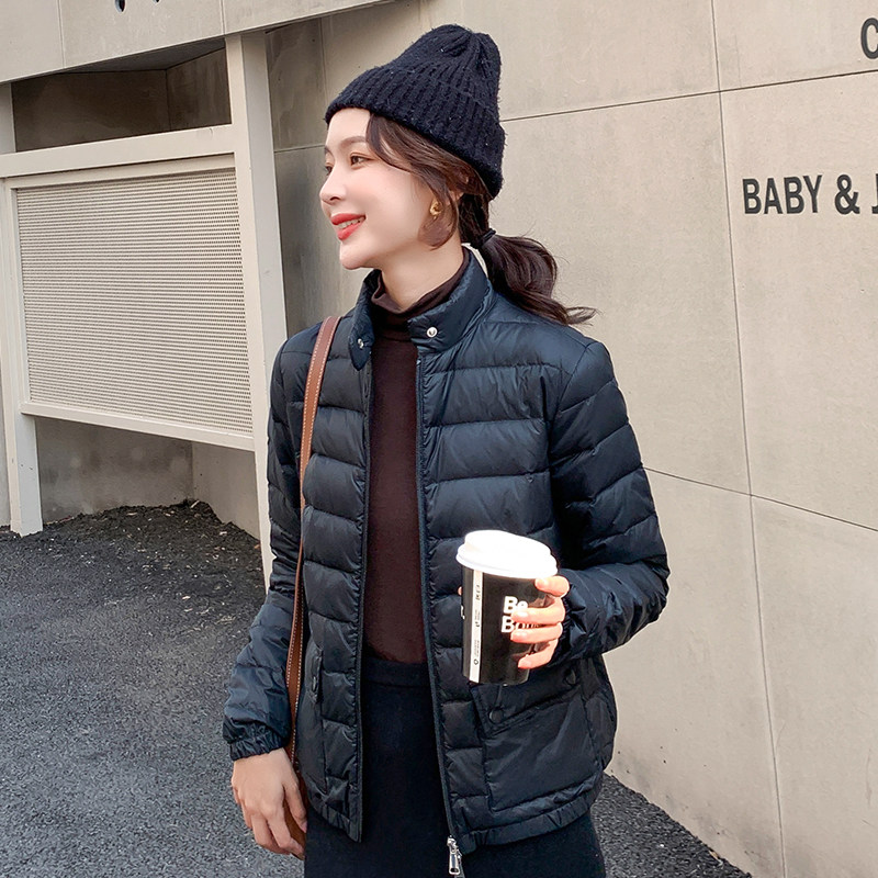 诗都奇2020新款轻薄女时尚反季短款 诗都奇羽绒服