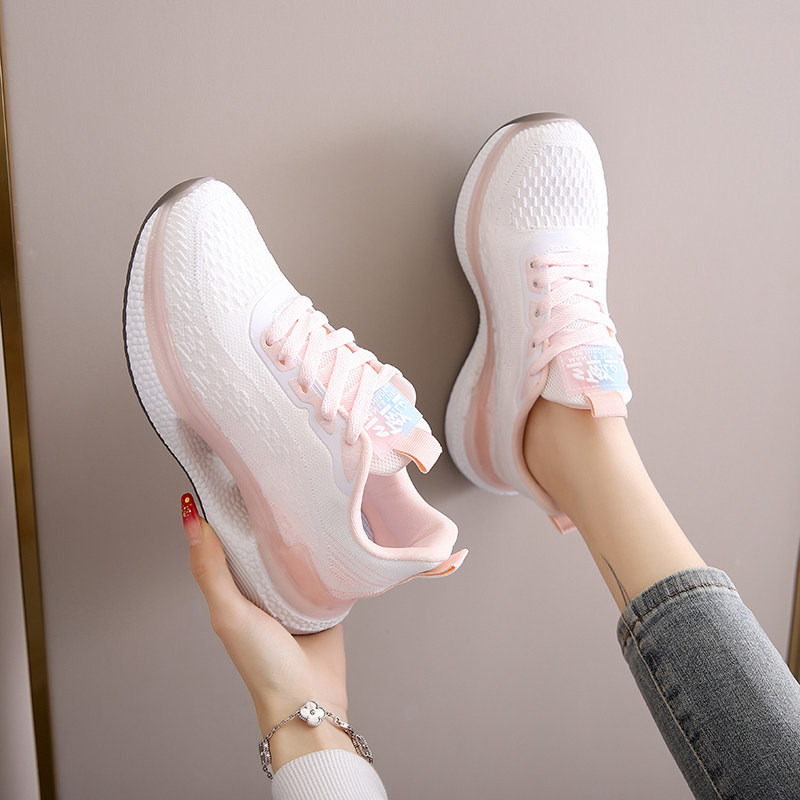 劳拉之星老爹女鞋体育网面夏季透气网鞋中考轻便减震跑步运动鞋潮,淘宝优惠券,粉丝福利购,淘宝优惠卷