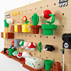 Suitable for 15MM wooden hole board accessories ornaments Mario pencil storage box storage
