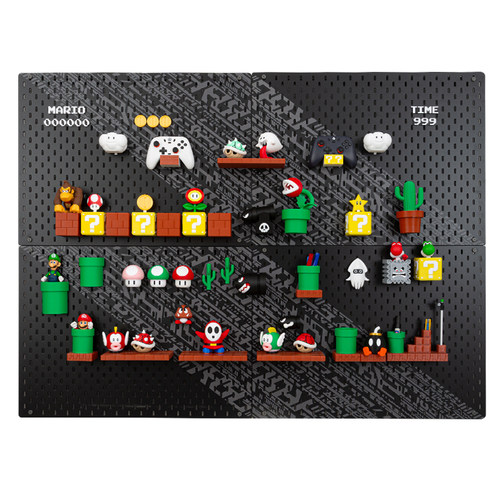 适用宜家SKADIS斯考迪斯洞洞板配件超级玛丽马里奥置物架收纳盒 - 图3