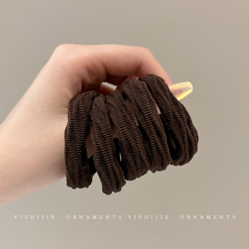 高弹力头圈女2025新款头绳高马尾橡皮筋发圈女士扎头耐用发绳头饰,淘宝优惠券,粉丝福利购,淘宝优惠卷