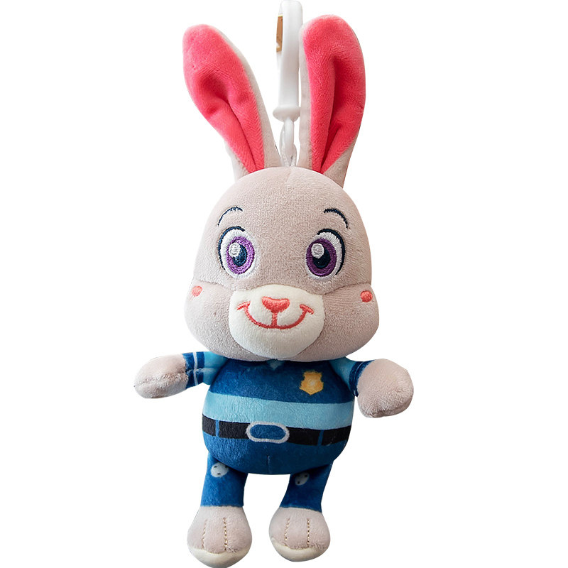 正版疯狂动物城兔子朱迪钥匙扣挂件迷你小号尼克玩偶包包挂饰可爱,淘宝优惠券,粉丝福利购,淘宝优惠卷