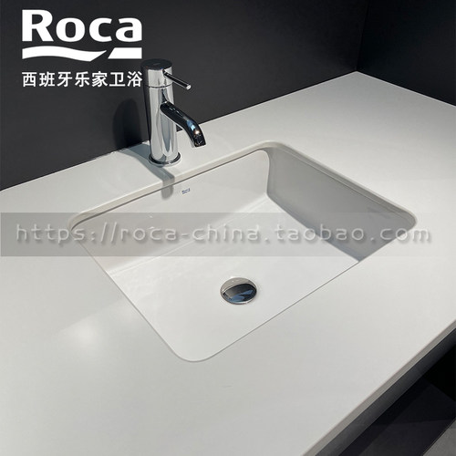 ROCA乐家 索菲亚台下式洗脸盆32772500C 32772400C方台下盆小面盆 - 图2