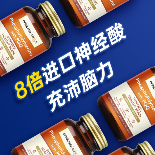 磷脂酰丝氨酸ps脑雾修复PQQ大脑神经酸专注记忆力补大脑OPPULAND - 图0
