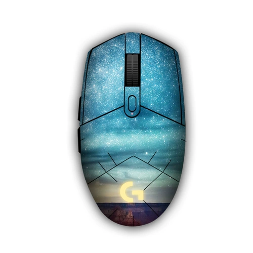 Logitech, совместимая мышка, наклейка, нескользящая водонепроницаемая защитная сумка, беспроводной аксессуар, G102, второе поколение, делается под заказ