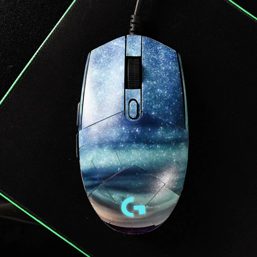 Logitech, совместимая мышка, наклейка, нескользящая водонепроницаемая защитная сумка, беспроводной аксессуар, G102, второе поколение, делается под заказ