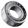 Pofeng edc ring push card decompression toy mechanical magnetic paragraph snap coin fingertip gyroscope decompression artifact