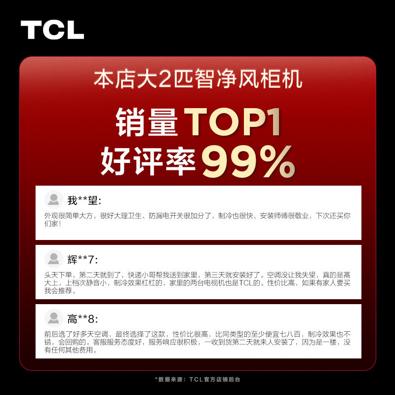 tcl大2匹p三级新能效变频柜机 TCL集团空调