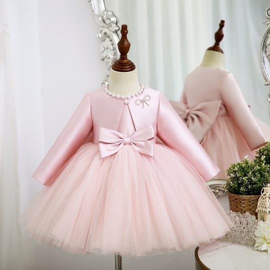Children's princess dress flower girl two piece dress
