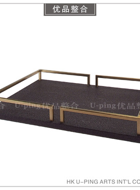 简约现代风创意摆件样板房软装