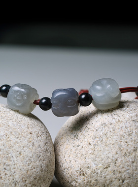 手串手链生肖散珠珠和田玉配珠