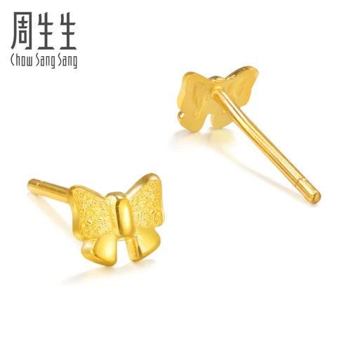 Серьги с бантиком