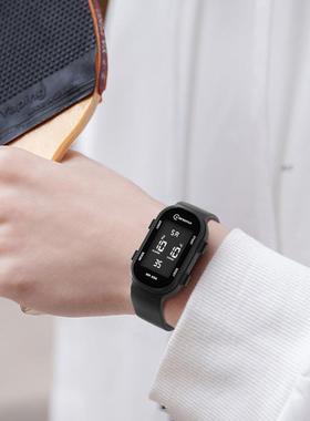 新款电子手表儿童女防水led多功能学生运动电子表高颜值手环现货