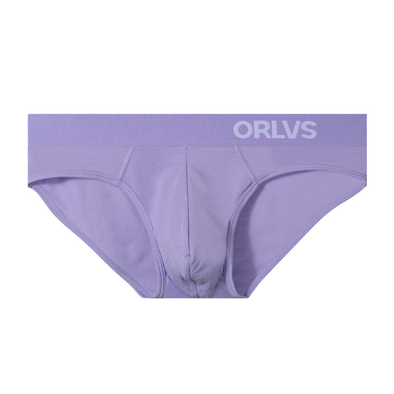 ORLVS男三角内裤莫代尔柔软舒适薄低腰性感纯色简约时尚运动青年,淘宝优惠券,粉丝福利购,淘宝优惠卷