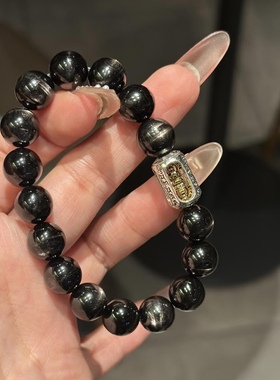 马年转运手链10mm金运石金刚杵中式情侣手链高级男女手串小众设计