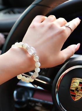 饰品精致女友天然白月光手链