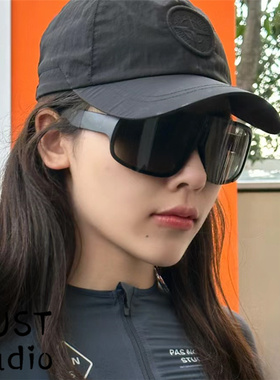 山地公路骑行眼镜防风银色镜片