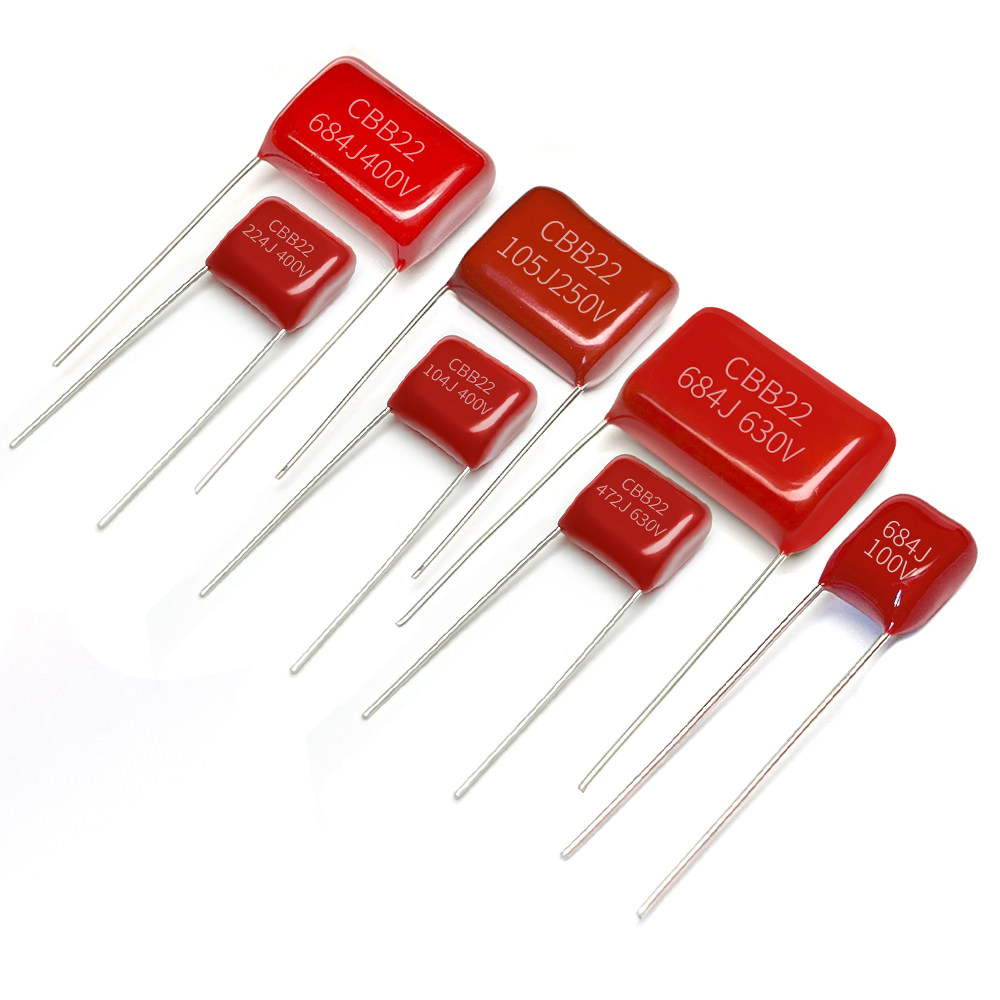 CBB金属薄膜电容器250/400/630/100v104J/224/474/475/105/225J - 图3