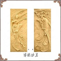 Boja Art Sandstone Sculpture Sandstone Reliefs Hotel Villa Interior Decoration Mural Characters Sculptures Fly