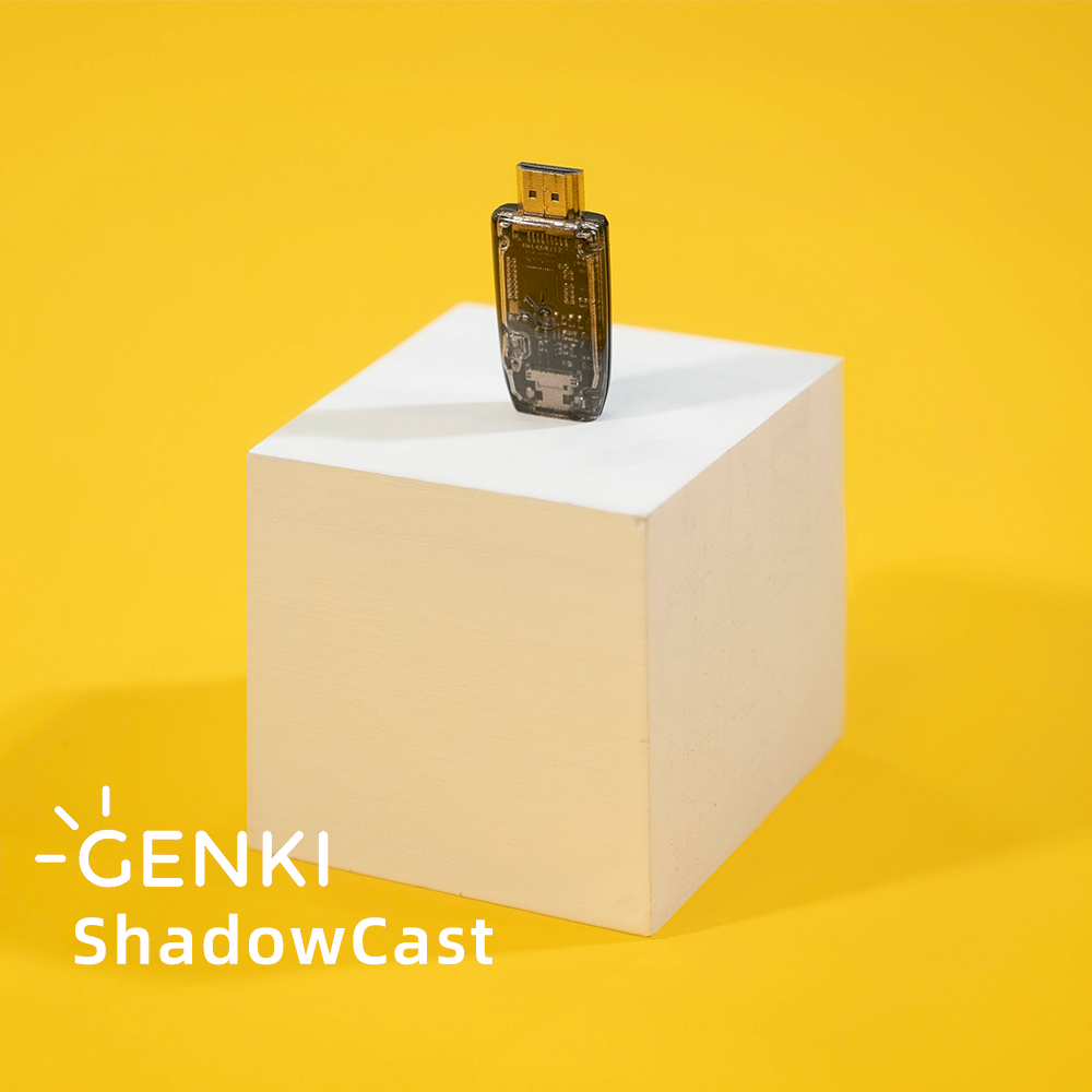 Genki采集卡ShadowCast影音棒低延迟同屏游戏直播录制监控器ipad - 图1