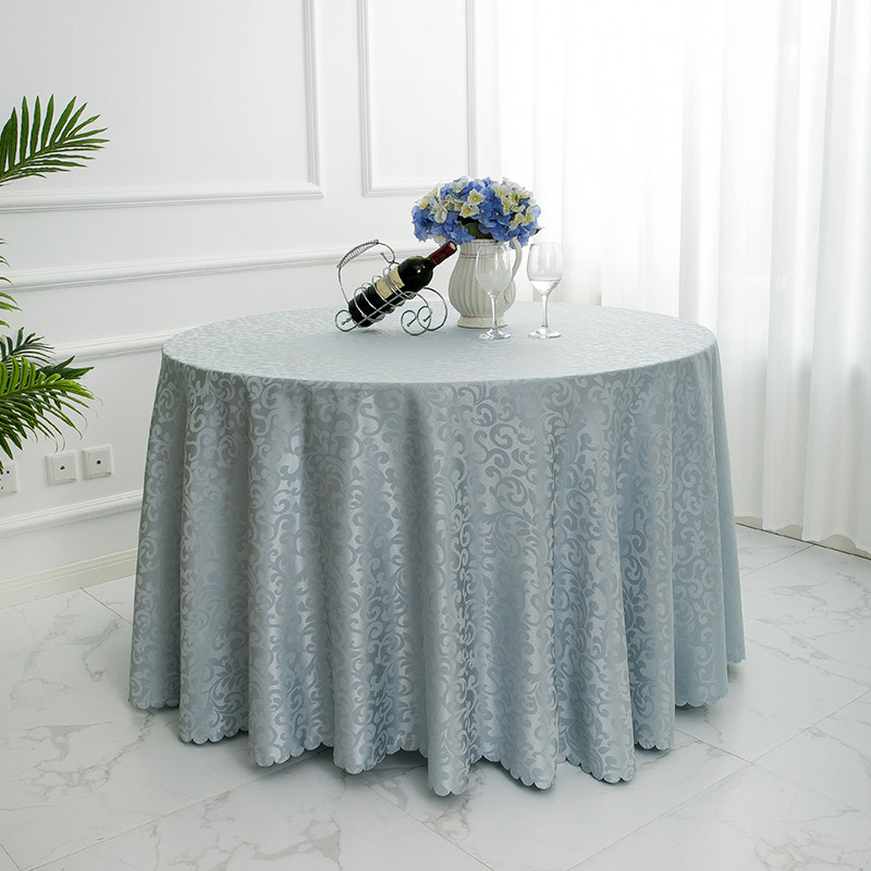 定制酒店桌布布艺饭店餐厅台布宴会餐桌布圆桌桌布家用圆形桌套,淘宝优惠券,粉丝福利购,淘宝优惠卷