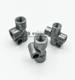 2TD zinc alloy oil pipe three-way straight-through cross joint