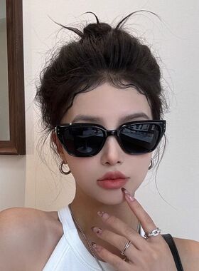 复古猫眼墨镜女高级感显脸小