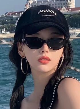 复古太阳镜小猫眼高级感GM墨镜女