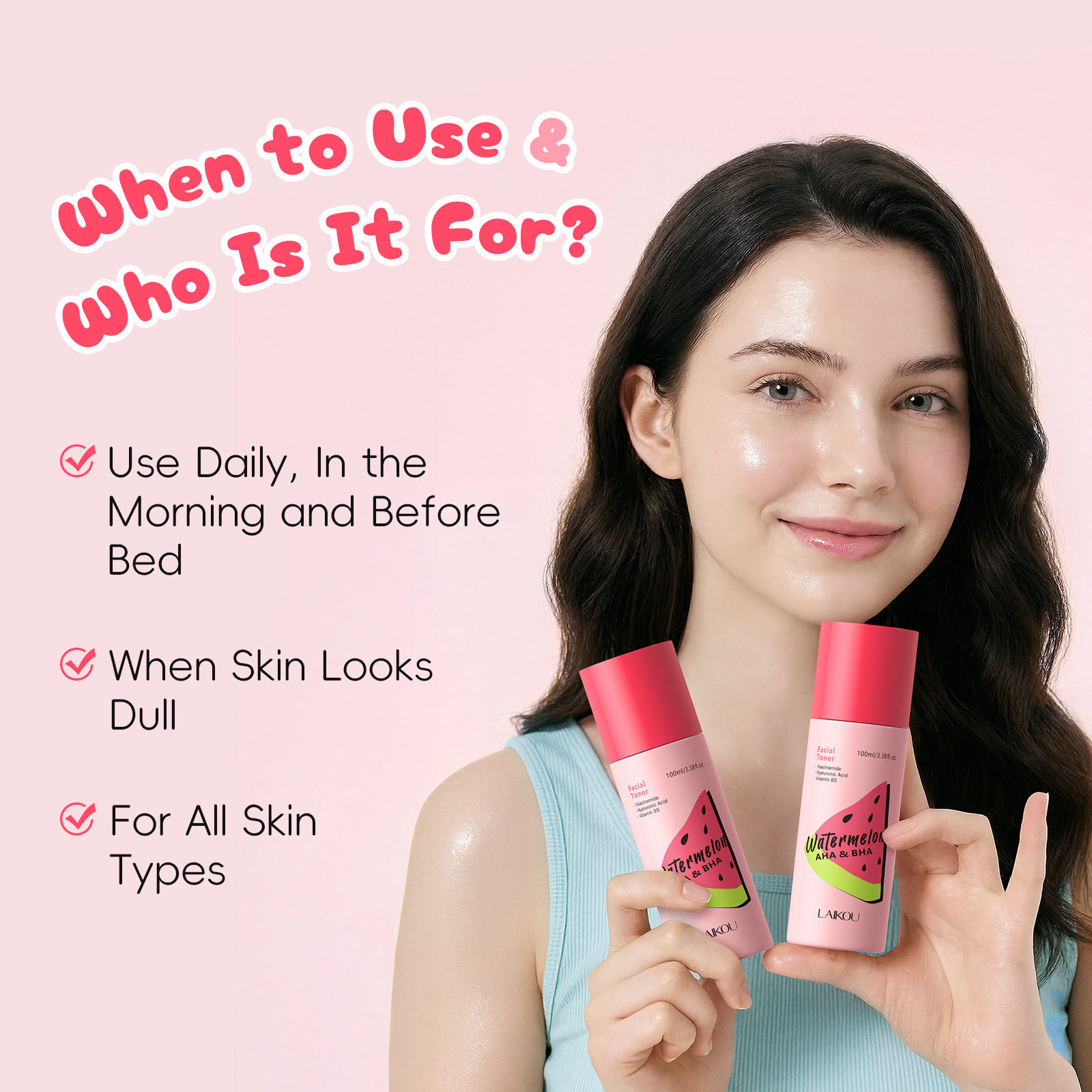 WATERMELON AHA FACIAL TONER  西瓜爽肤水,淘宝优惠券,粉丝福利购,淘宝优惠卷