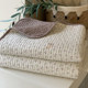 Big goose pure cotton bed cover anti-slip sheet three-piece set