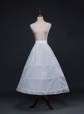 裙撑韩服搭配新娘裙撑子婚纱礼服