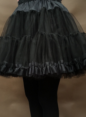 lolita软纱裙撑暴力无骨裙撑衬裙半身裙日常软妹蓬蓬裙cosplay
