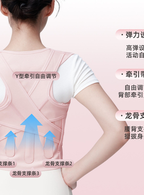 曼迪卡威成人儿童通用驼背矫正器