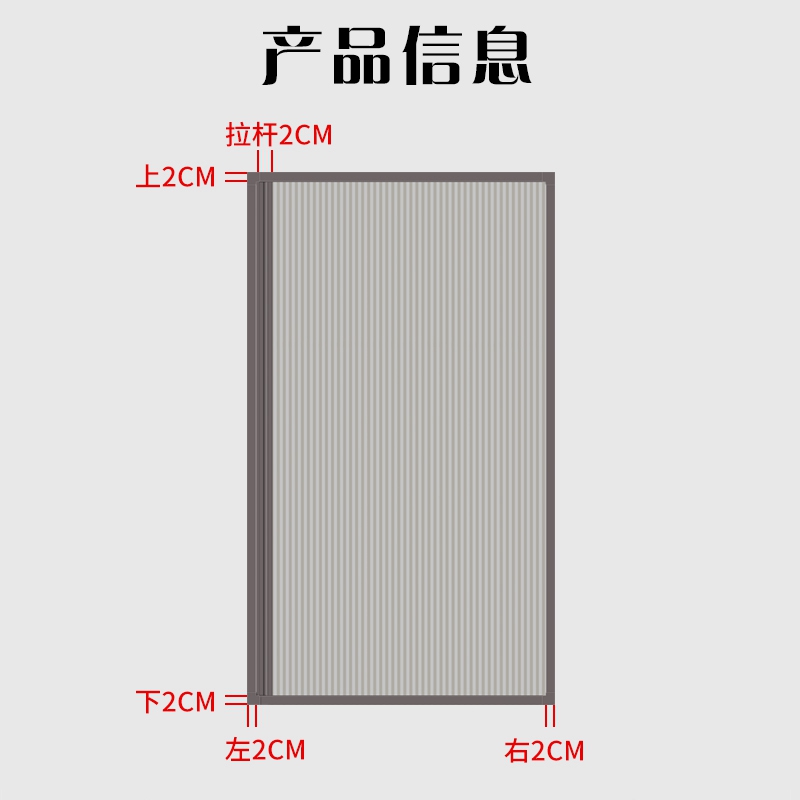 厂定制隐形折叠推拉式伸缩衣柜门家用厨房铝合金免打孔蜂巢帘隔断-图0