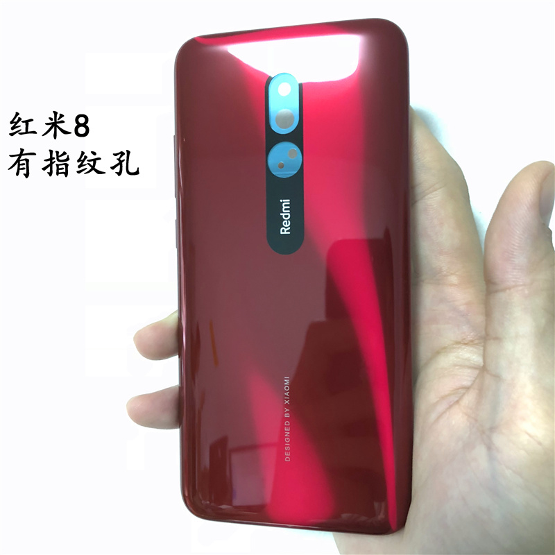 适用小米红米8后盖替换原装原厂9A手机后壳redmi9c电池盖拆机中框-图3