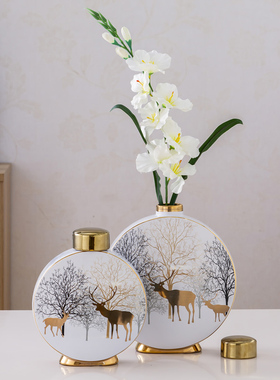 储物罐美式风家居摆设酒柜装饰品