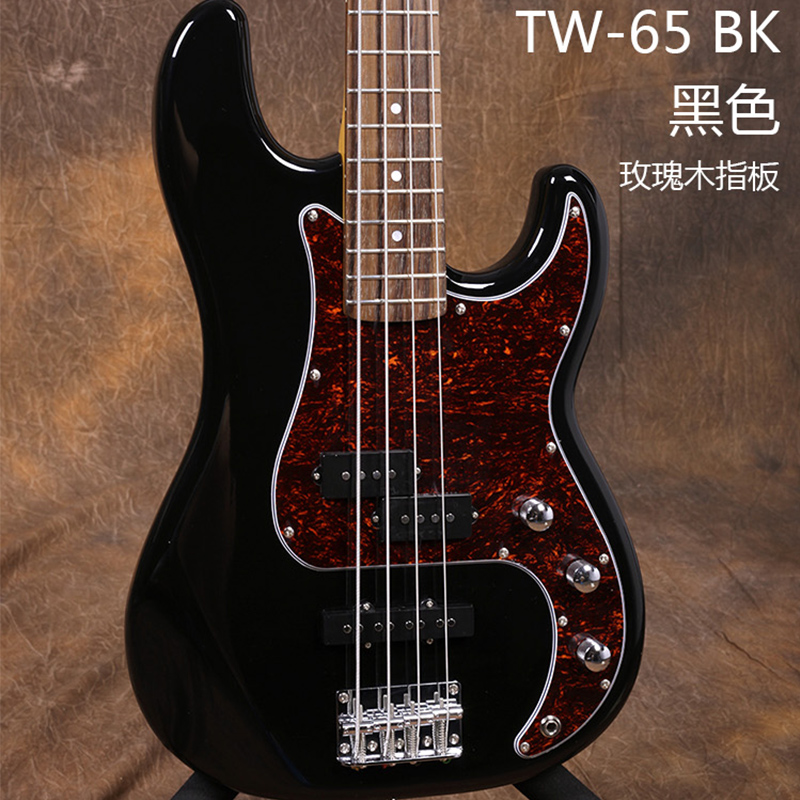 巴西Tagima TW65 TW73千禧Milleniu-4 5电贝司贝斯初学四弦BASS-图0