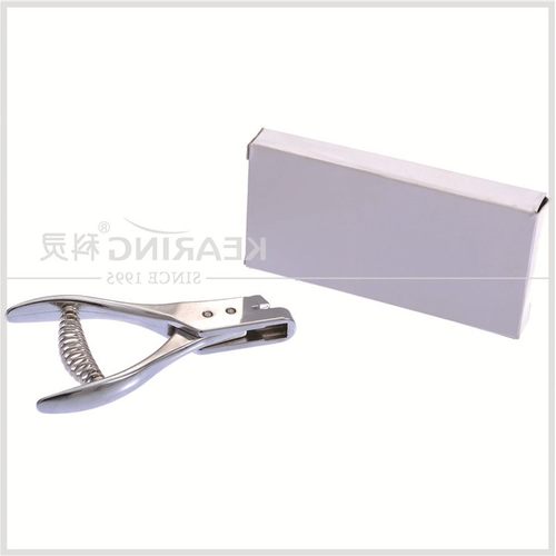 科灵45N-S整体铸造全钢缺口钳1/16*1/4英寸服装打样钳黑科技 - 图0