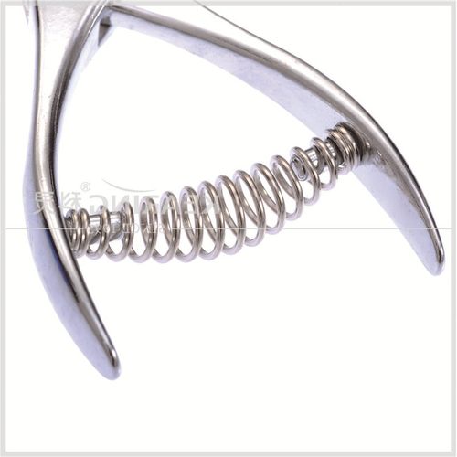 科灵45N-S整体铸造全钢缺口钳1/16*1/4英寸服装打样钳黑科技 - 图3