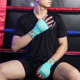 Half finger boxing gloves for lazy people with quick hand wrap with gel