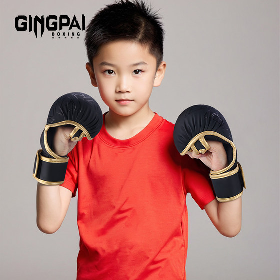 MMA bread style boxing gloves half finger split finger UFC