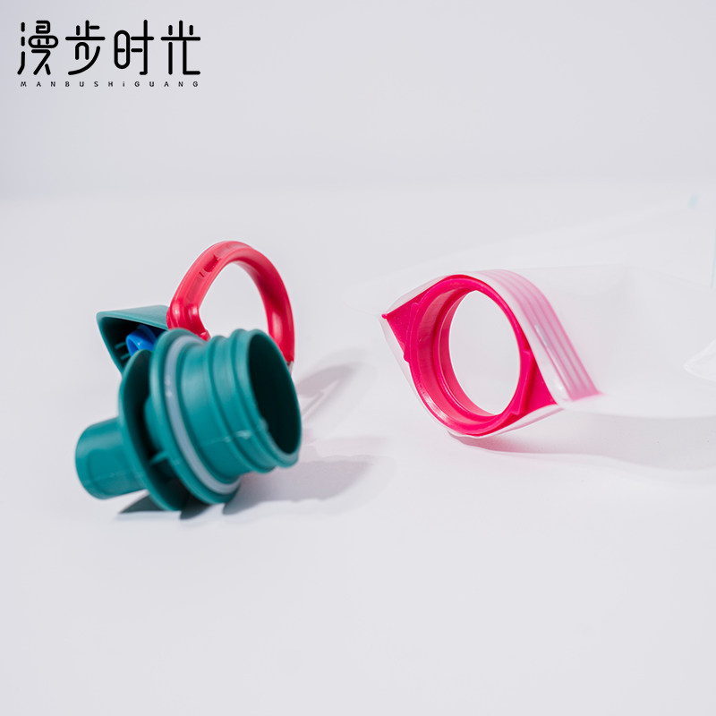 户外折叠软水袋加厚便携登山徒步水囊演唱会袋装水音乐节神器必备