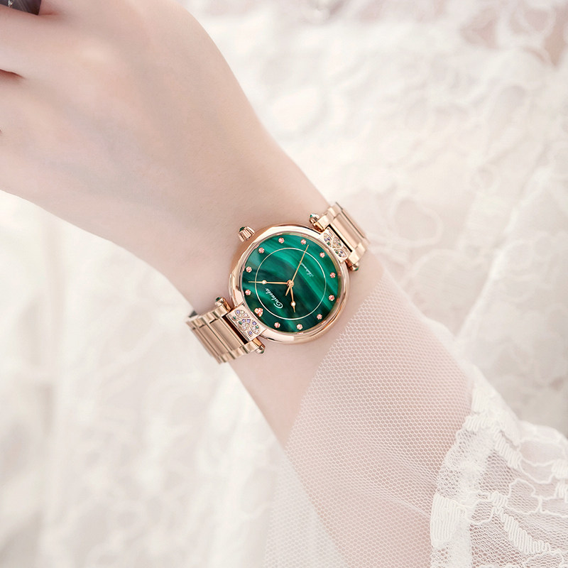 卡罗莱十大名女士正品时尚潮机械表 卡罗莱乔腾国产腕表