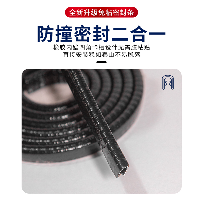 福田瑞沃ES3自卸车ES5/E3装饰E5配件Q5轻卡Q9货车用品车门密封条 - 图2