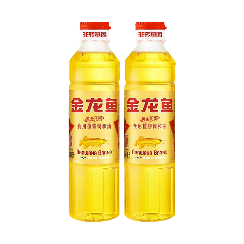 金龙鱼1:1:1黄金比例调和油400ml非转基因