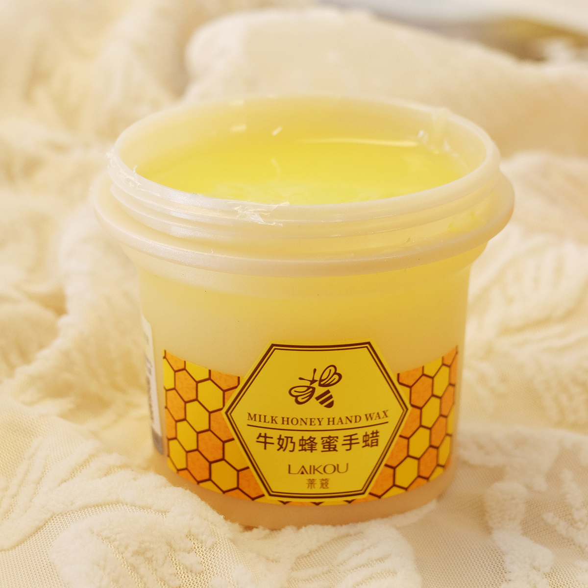 莱蔻牛奶蜂蜜手蜡手膜滋润细滑补水保湿软化角质护手霜手部护理 - 图2