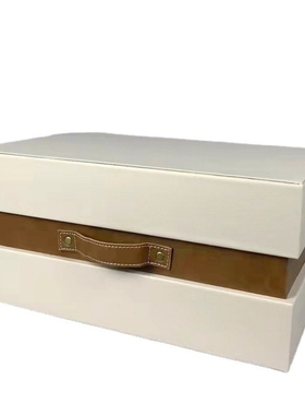 衣帽间简约收纳盒装饰摆件