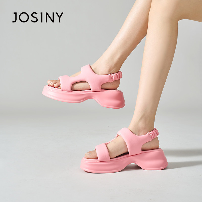  josiny卓诗尼茵诗曼时尚休闲沙滩鞋