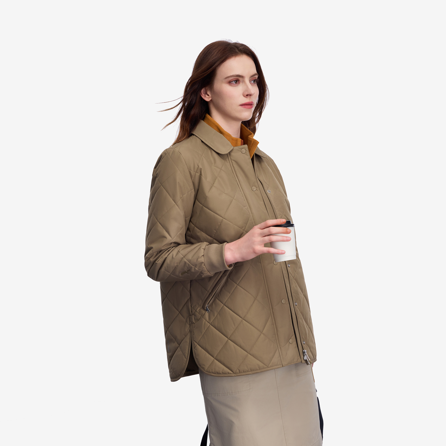 AIGLE艾高女士棉服外套PERTEX轻量户外防水透汽上衣25年冬季新品 - 图3